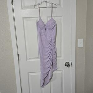 Lilac Short Prom Dress